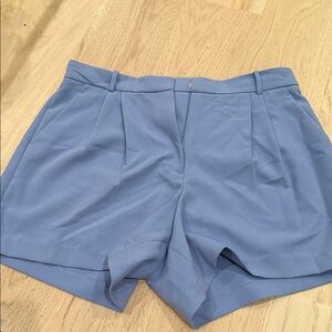 Abercrombie & Fitch High Waist Light Blue Shorts